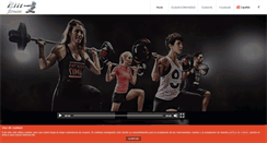 Desktop Screenshot of elitgym.com